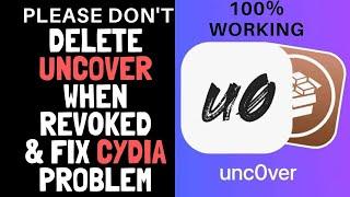 Revoked Uncover Fix Permanent & fix Cydia Crashing Permanent (ios12-13.5 Jailbreak)100%working