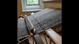 Weaving a Blue Texel Blanket - Big News!