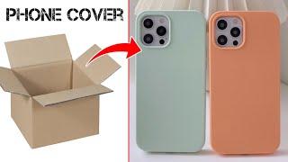 Phone cover making at home Use Cardboard || mobile phone cover || Cover