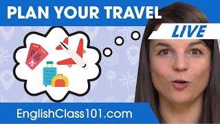 How to Make Travel Plans  - Basic English Phrases