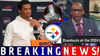 URGENT! SERIOUS INJURY! RUSSELL WILSON OUT OF THE STEELERS SEASON! STEELERS NEWS!