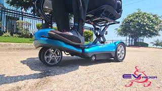 EXTREMELY PORTABLE Transport AF+ Plus Automatic Folding Travel Scooter by EV RIDER S19AFPLUS