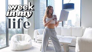 A REALISTIC WEEK IN MY LIFE AS A 20 YEAR OLD WORKAHOLIC :/ VLOG