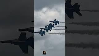 Blue Angels Echelon Parade - 2024 Terre Haute Airshow