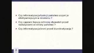 Piotr Kociński - Administracja, biurokracja, informatyzacja