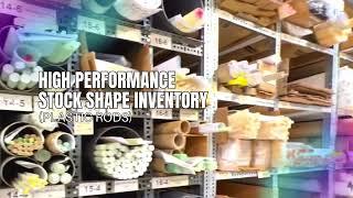 Stock Shape Inventory - Plastic Rods - Bar Stock - Craftech Industries