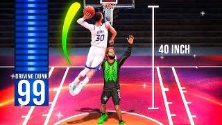 What happens if you give STEPH CURRY a 40 INCH VERTICAL in NBA 2K24..