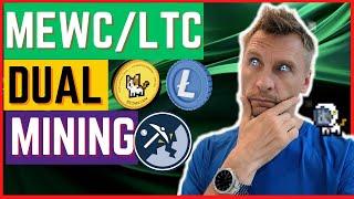 Meowcoin and Litecoin Dual Mining #thecryptofather #meowcoin #litecoin