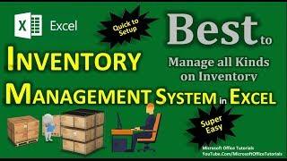 Inventory Management | Excel Inventory Management (Super Easy)