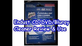 Endust CD DVD Bluray Cleaner Review & Actual Use