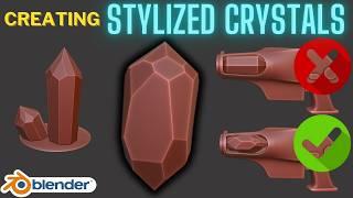 Creating Stylized Crystals in Blender - What should I use?