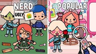 Nerd  to Popular  Student Sad Story  Toca Life World  Toca Boca