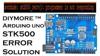 The Solution to DIYMORE UNO Clone Error "stk500_recv() programmer is not responding"