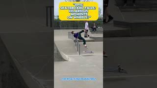 Try Not to Laugh Challenge.Skateboard fail fall 