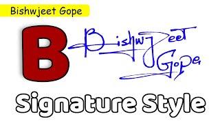  Bishwjeet Gope Name Signature Style | B Signature Style, Signature Style of My Name Bishwjeet Gope