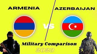 Armenia vs Azerbaijan Military Power Comparison 2023 | Azerbaijan vs Armenia Military Power 2023