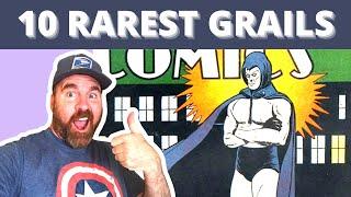 10 RAREST Mega-Keys According to CGC Census and Overstreet Comic Book Price Guide