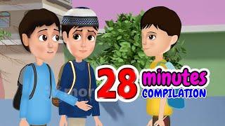 4 New 28 minutes Episode of Abdul Bari  Ansharah Cartoons Compilation