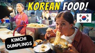 Eating Korean Street Food For the First Time in Seoul, South Korea