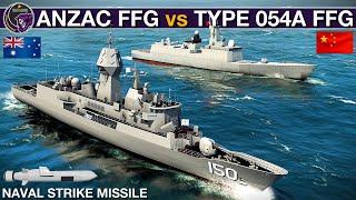 Australian Anzac Frigate vs Chinese Type 054A Frigate | Sea Power