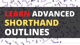 Important outlines | Shorthand Dictation