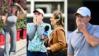 Amanda Balionis reacts to Robert MacIntyre overcoming Rory McIlroy demons