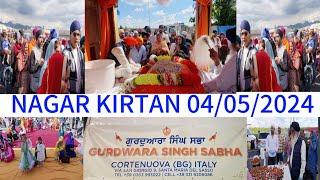 NAGAR KIRTAN CORTENUOVA (BG) ITALY 04/05/2024 (ਭਾਗ 2-2)