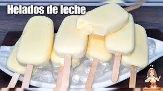 HELADOS DE LECHE cremositos y fáciles de preparar‼️#empretunegocioconmiranda