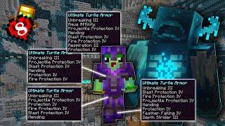 I Built Minecraft's ILLEGAL GOD Armor in Hardcore Minecraft