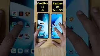 OnePlus 11 5G vs Realme 10 Pro Plus 5G Speed Test Comparison |