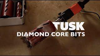 Amazing Dry Core Drilling with TUSK