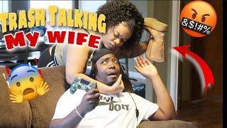 TRASH TALKING My Wife To See Her Reaction |Kyerra & Quint Tv