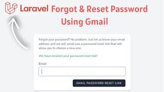 Laravel Forgot and Reset Password Using Email - Laravel Tutorial Step by Step (2023)