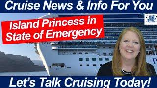 CRUISE NEWS! ISLAND PRINCESS PASSENGERS IN TRINIDAD STATE OF EMERGENCY