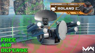 New Free Roland 2 Air Defense Review & Test | Good or Nah? | Modern Warships