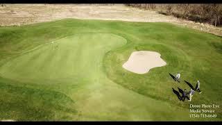 Fox Hill golf course drone aerial footage.