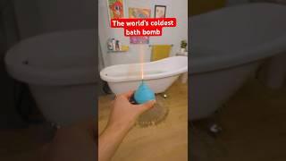 The World’s Coldest Bath Bomb 