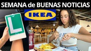 UNA SEMANA de BUENAS NOTICIAS  COMPRAS IKEA, TV, CARNET DE CONDUCIR...