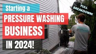 How To Start A Pressure Washing Business in 2024 - Full Breakdown