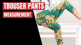 How to take measurement for trouser | women's trouser measurement | CuteLuks
