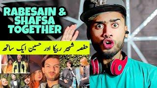 Rabesain & Shafsa Together 0n Mj Ahsan Birthday Party |#Indian Reaction |Rabesain & Shafsa New Video