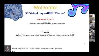 Introduction to the fifth layer-fMRI Dinner by Luca Vizioli