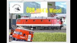 [ModellbahnAustria] ÖBB 1144 + Wiesel Dosto 8633 in H0 // mit Sound //