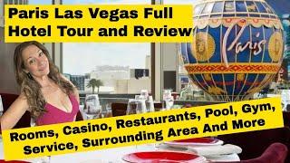 Paris Las Vegas Hotel and Casino Review - Room Tour, Restaurants, Pool, Gym, Casino And More