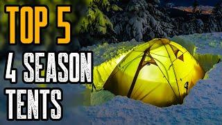 TOP 5 BEST 4 SEASON TENTS 2021! ALL SEASON TENT REVIEWS!