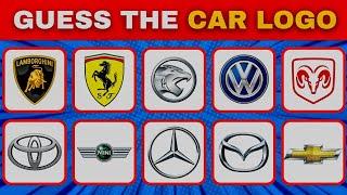 CAN YOU GUESS THESE CAR LOGOS!? #quiz #logo #guessthelogo