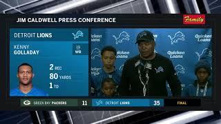 Lions LIVE 12.31.17: Jim Caldwell