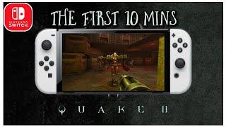 Quake 2- Nintendo Switch- Gameplay- An Incredible Remaster!