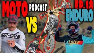 Fit4moto Pod Ep 18.- Enduro VS Moto talk, bike gravity holes? and can you throttle out of ANYTHING?