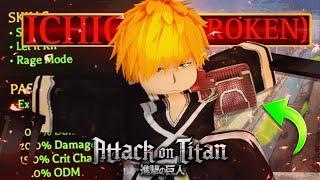 I SURVIVED 100 DAYS as ICHIGO KUROSAKI in Roblox Attack On Titan Revolutions!